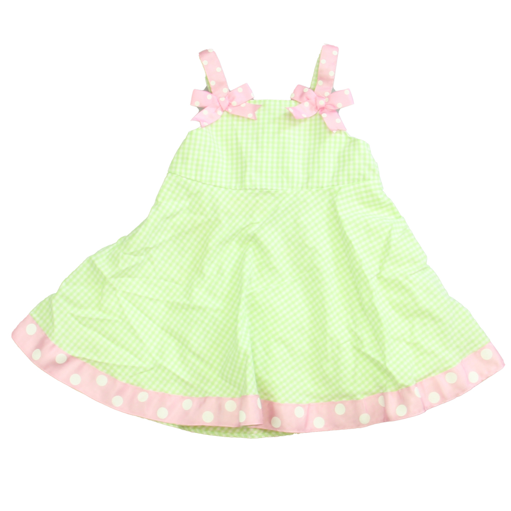 Specialty Baby Girls Green | White | Pink Dress size: 18 Months